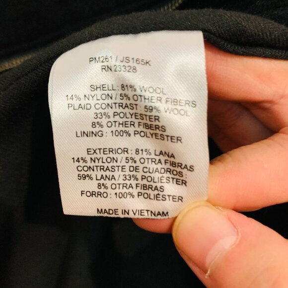 Men's Pendleton Wool Field Chore Jacket Coat Size Small - Picture 8 of 12